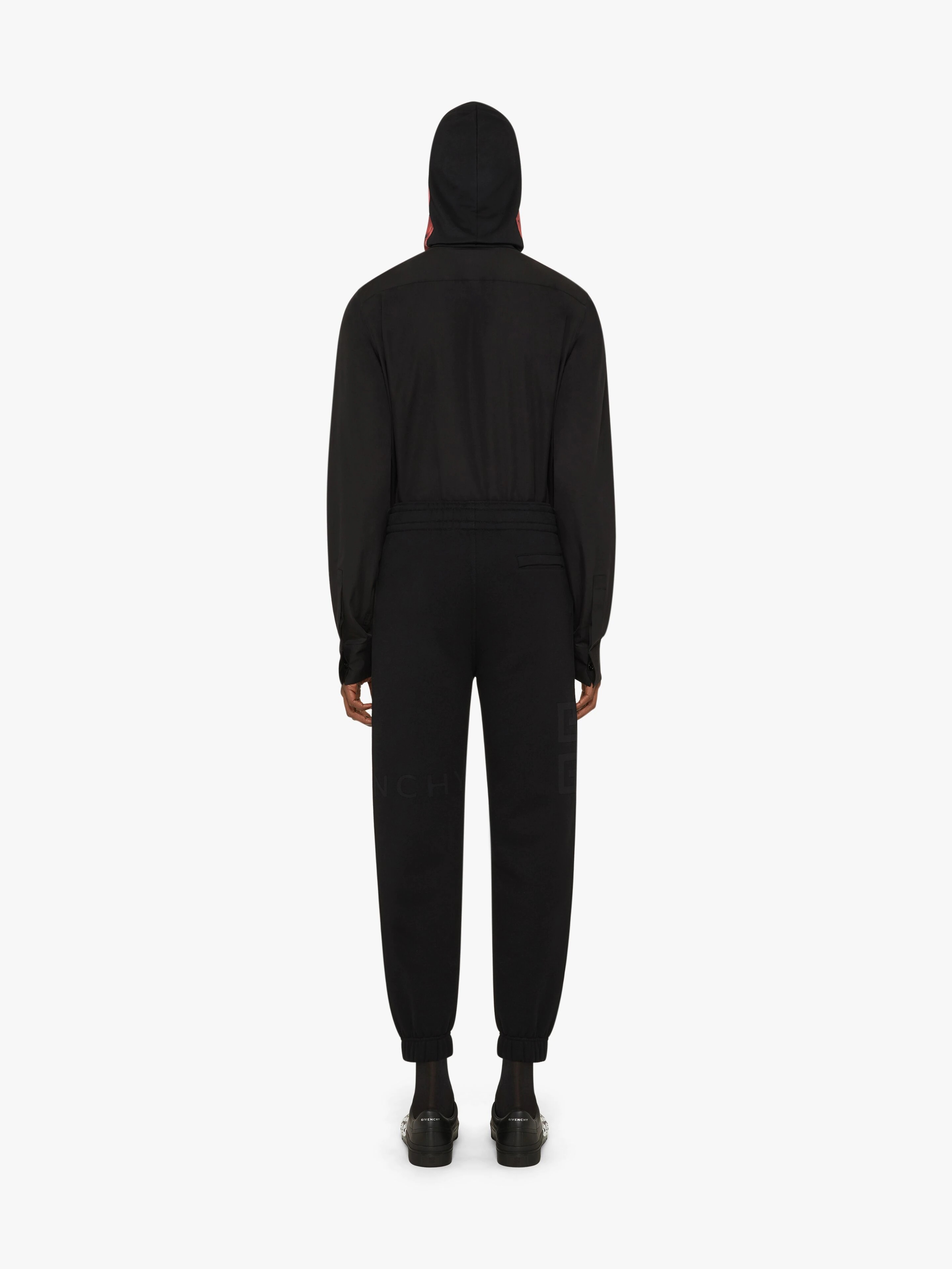 SLIM FIT JOGGER PANTS IN GIVENCHY 4G FELPA - 4