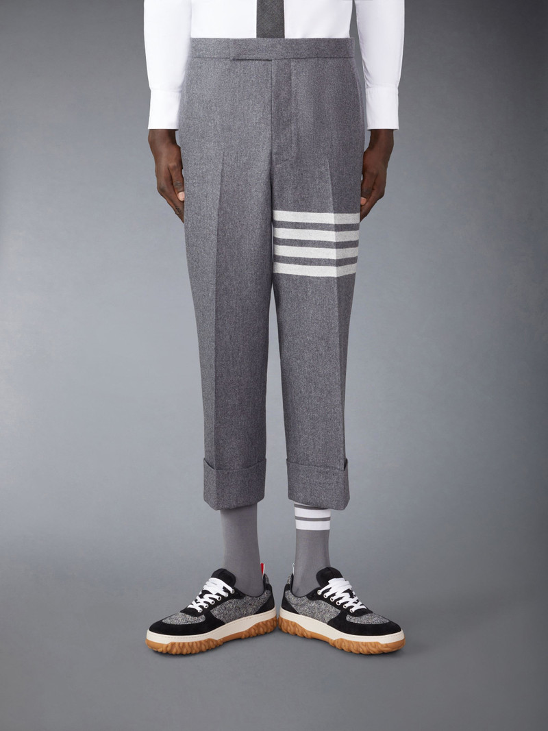 Flannel 4-Bar Low Rise Backstrap Trouser - 1