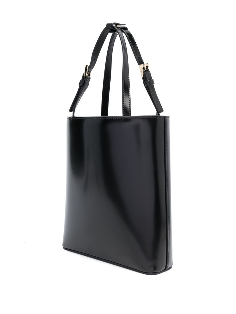 triangle logo-plaque bucket bag 3