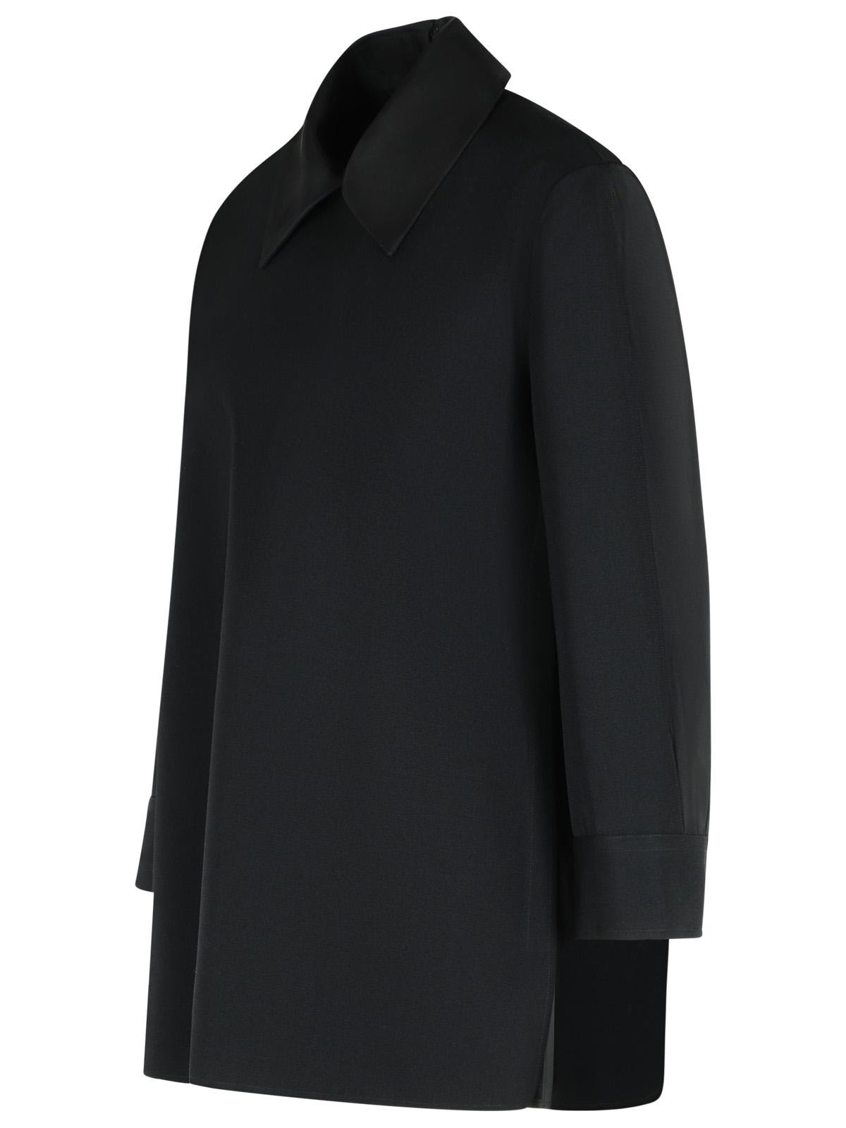 Jil Sander Black Wool Blouse Women - 2