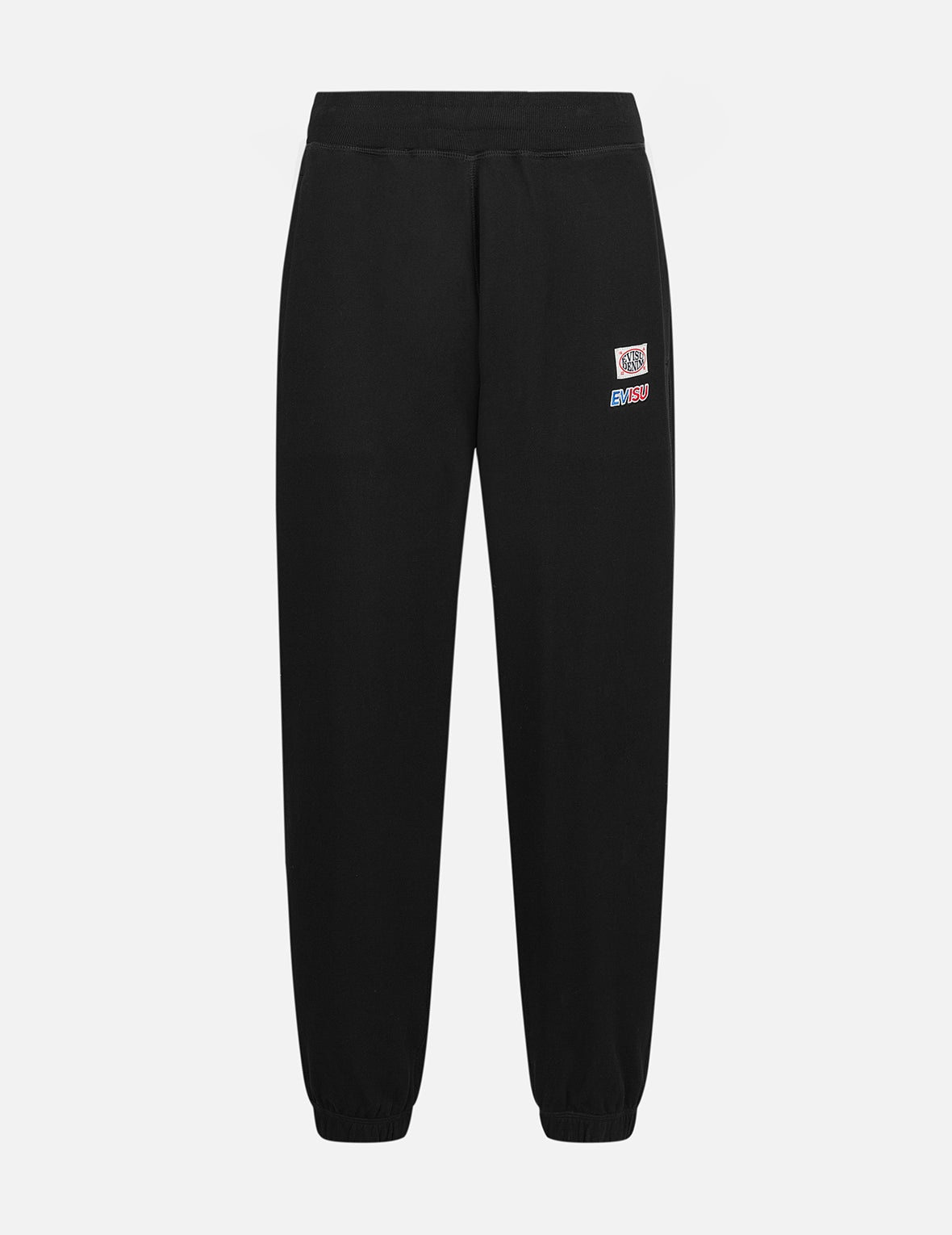 Slogan Daicock Print with Appliqué Pockets Loose Fit Sweatpants - 2