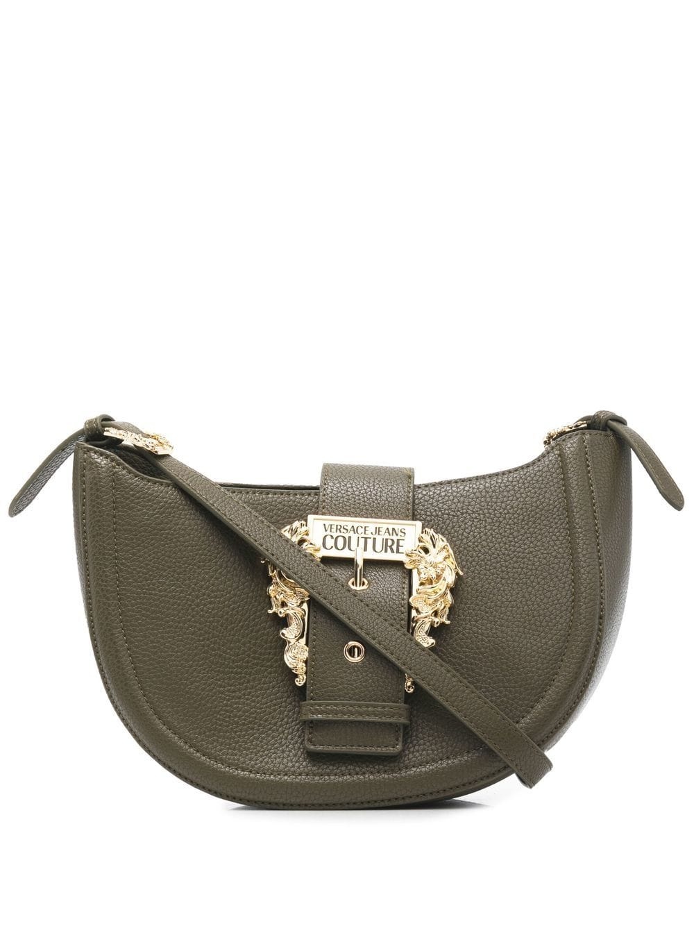 Baroque-buckle shoulder bag - 1