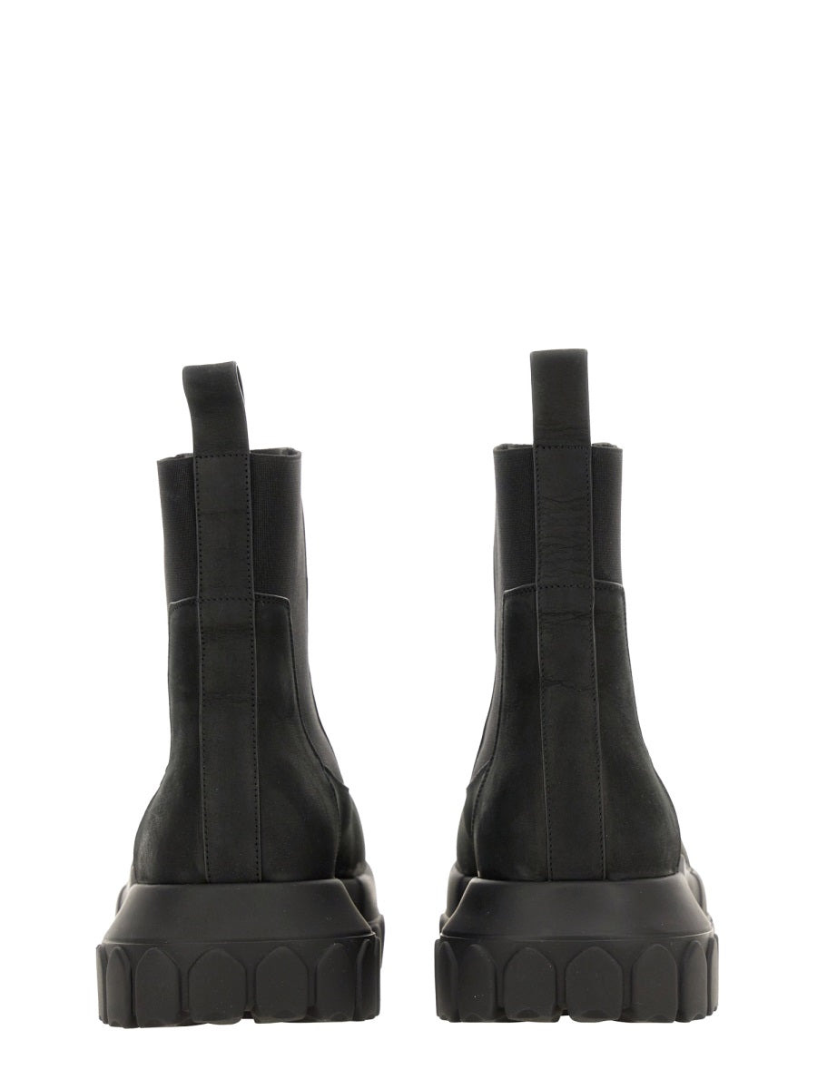 Rick Owens Women Leather Boot - 3