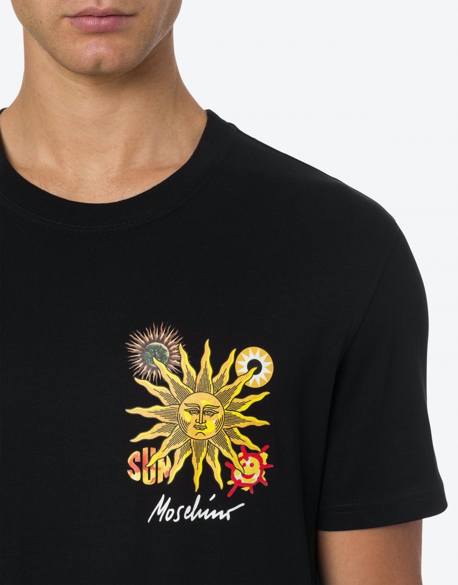 MOSCHINO SUN SMILEY® ORGANIC COTTON T-SHIRT - 4