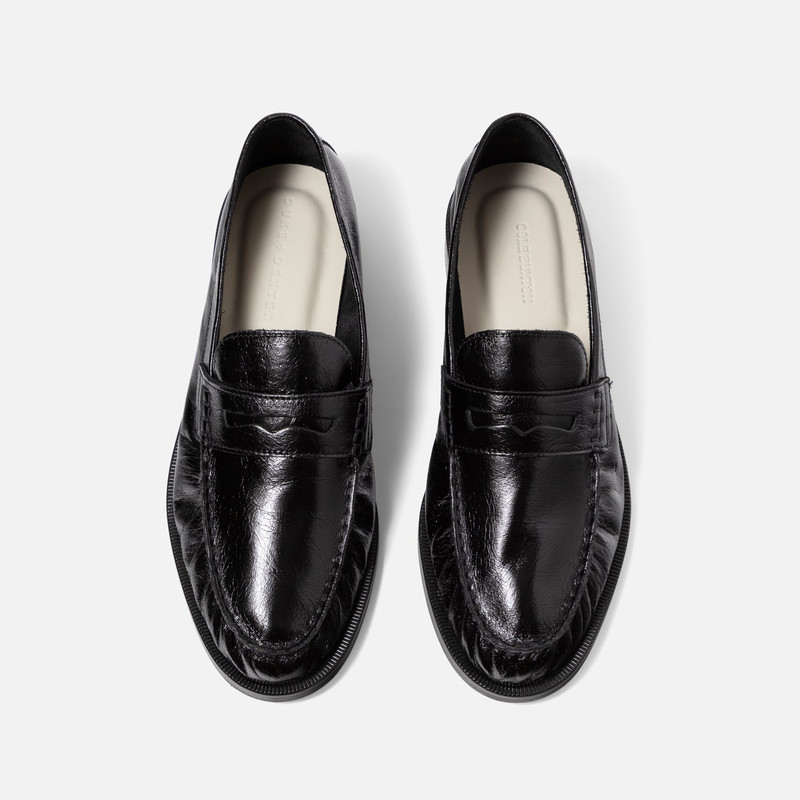 DUKE + DEXTER CB Black Penny Loafer - Women’s outlook