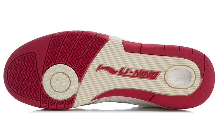 (WMNS) Li-Ning 937 Deluxe SP Hi 'White Red' AGBR026-1 - 6