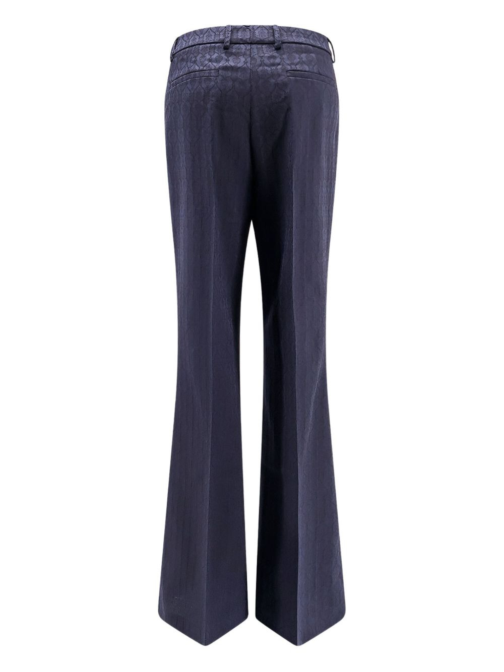 paisley-pattern flared trousers - 2
