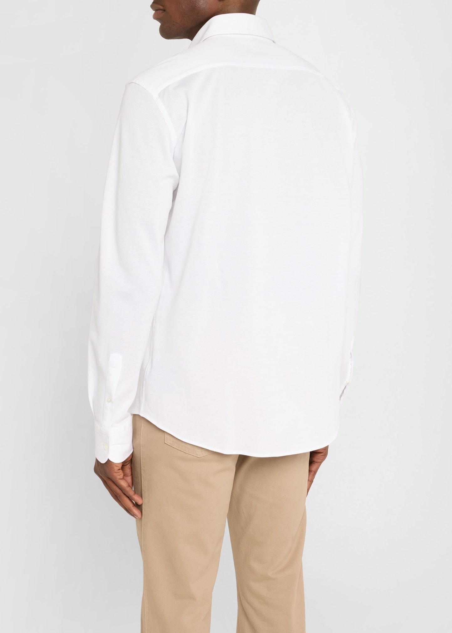 Men's Pique Jersey Sport Shirt - 3