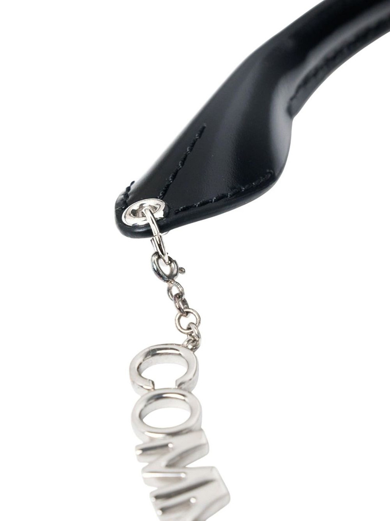 Comme Des Garçons logo-lettering necklace outlook