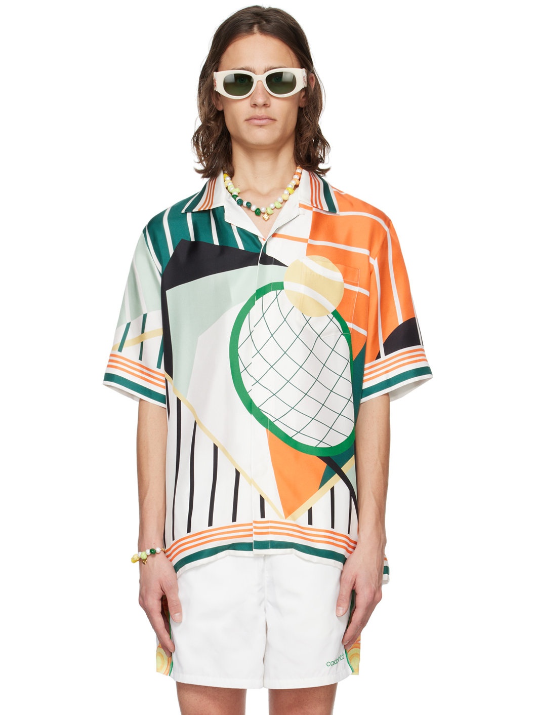 Multicolor 'Court Abstrait' Shirt - 1