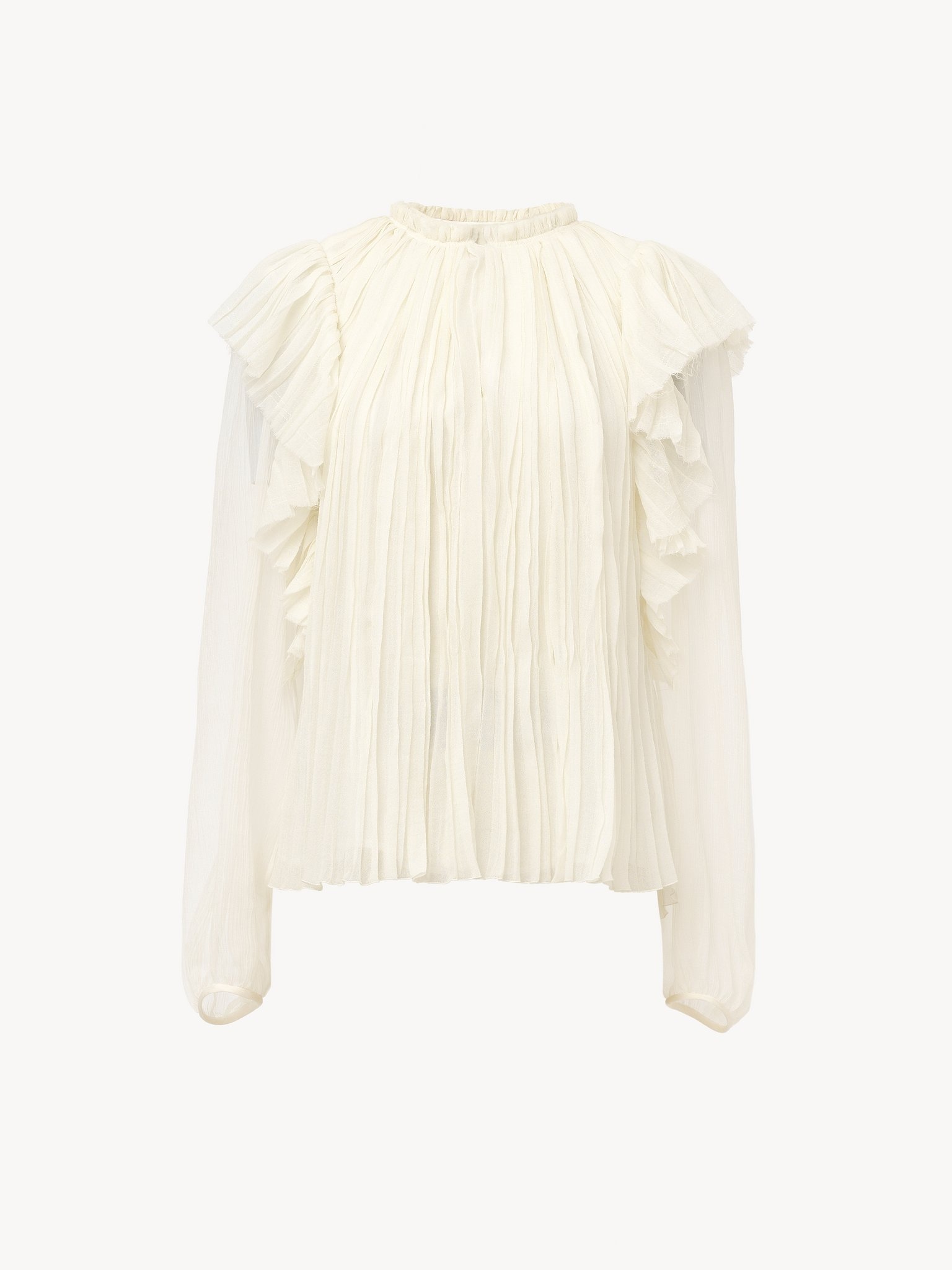PLEATED SHIRT - 4