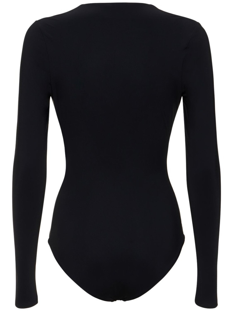 CHRISTOPHER ESBER Pierced Orbit l/s one piece swimsuit outlook