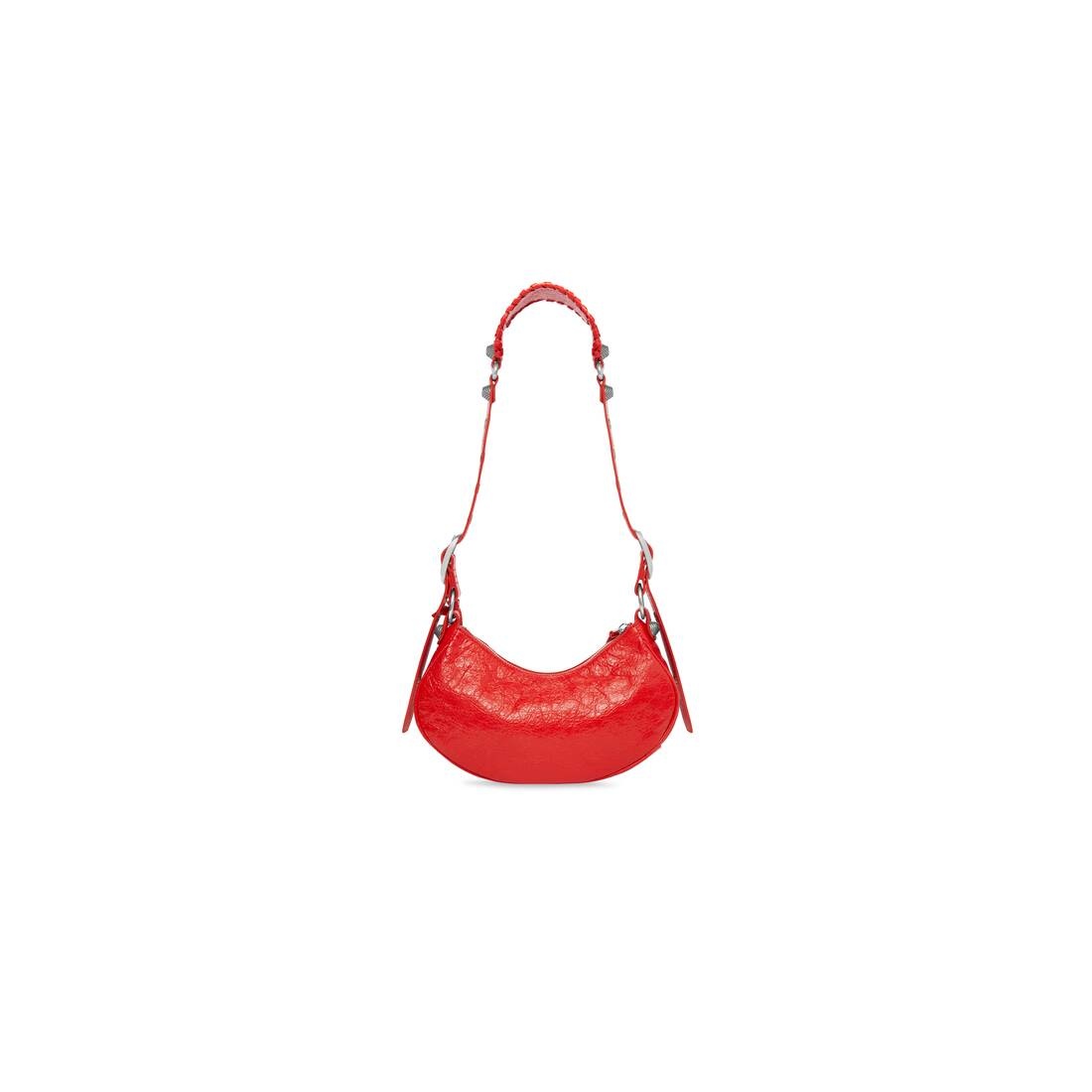 Women's Le Cagole Xs Shoulder Bag in Red - 7