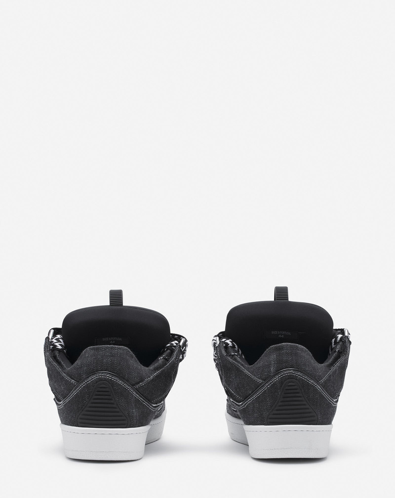 CURB SNEAKERS IN DENIM 4