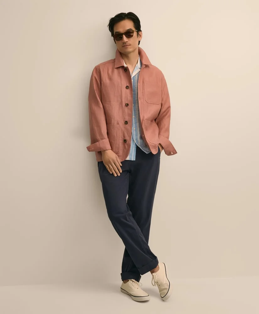 Linen Chore Coat - 1