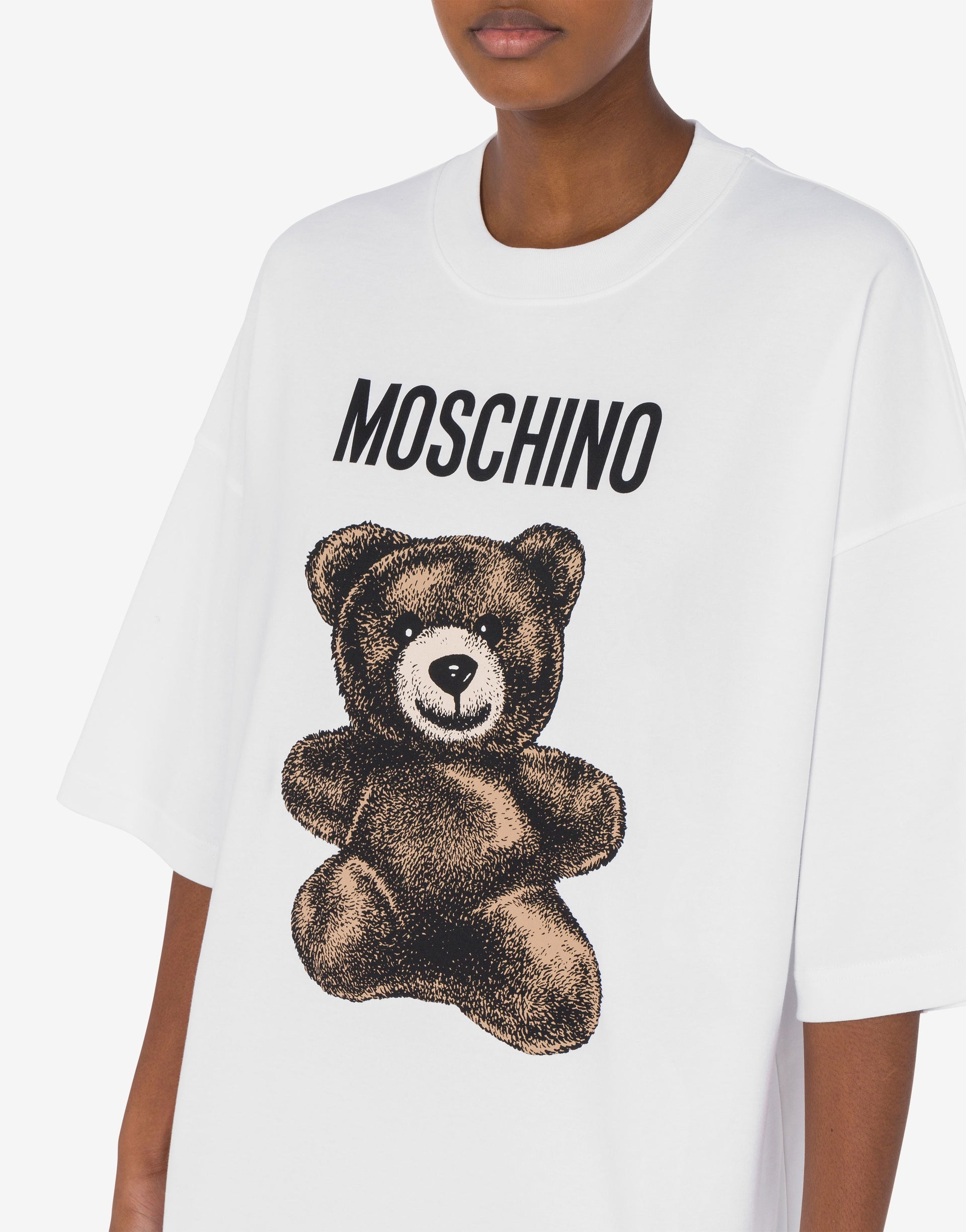 INTERLOCK DRESS MOSCHINO TEDDY BEAR - 3