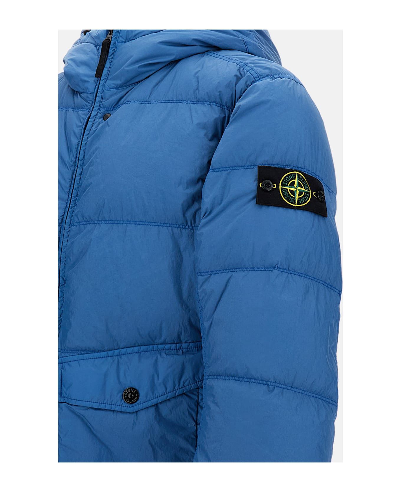 Down Jacket With Recycled Nylon - 3