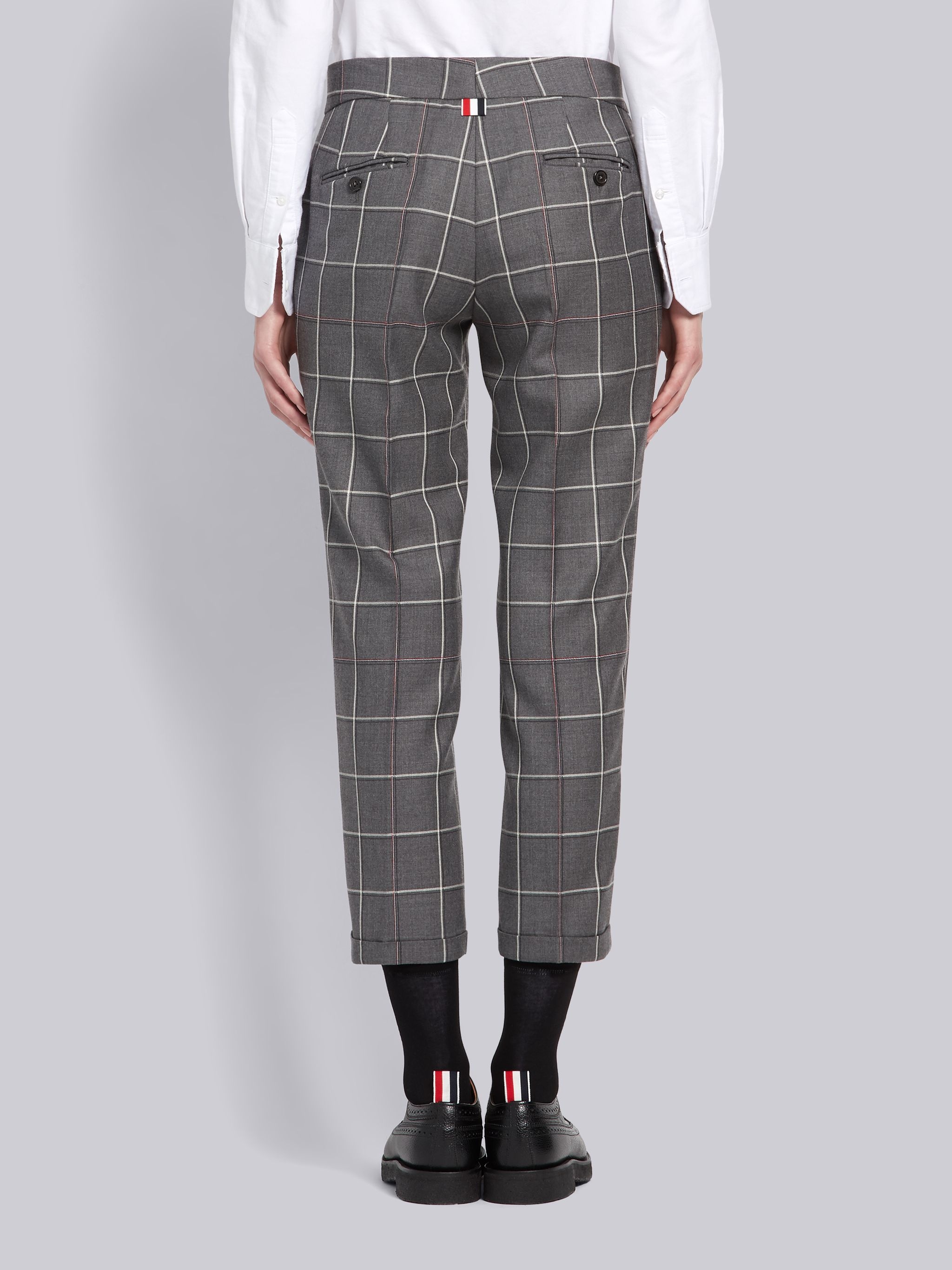 Shadow Check Skinny Trouser - 3