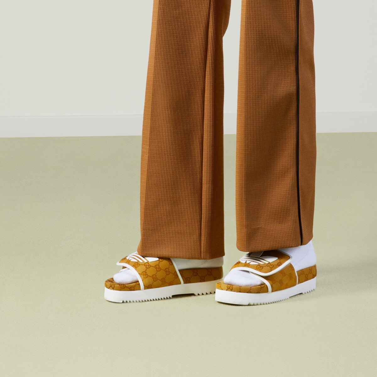 adidas x Gucci women's GG platform sandal - 3