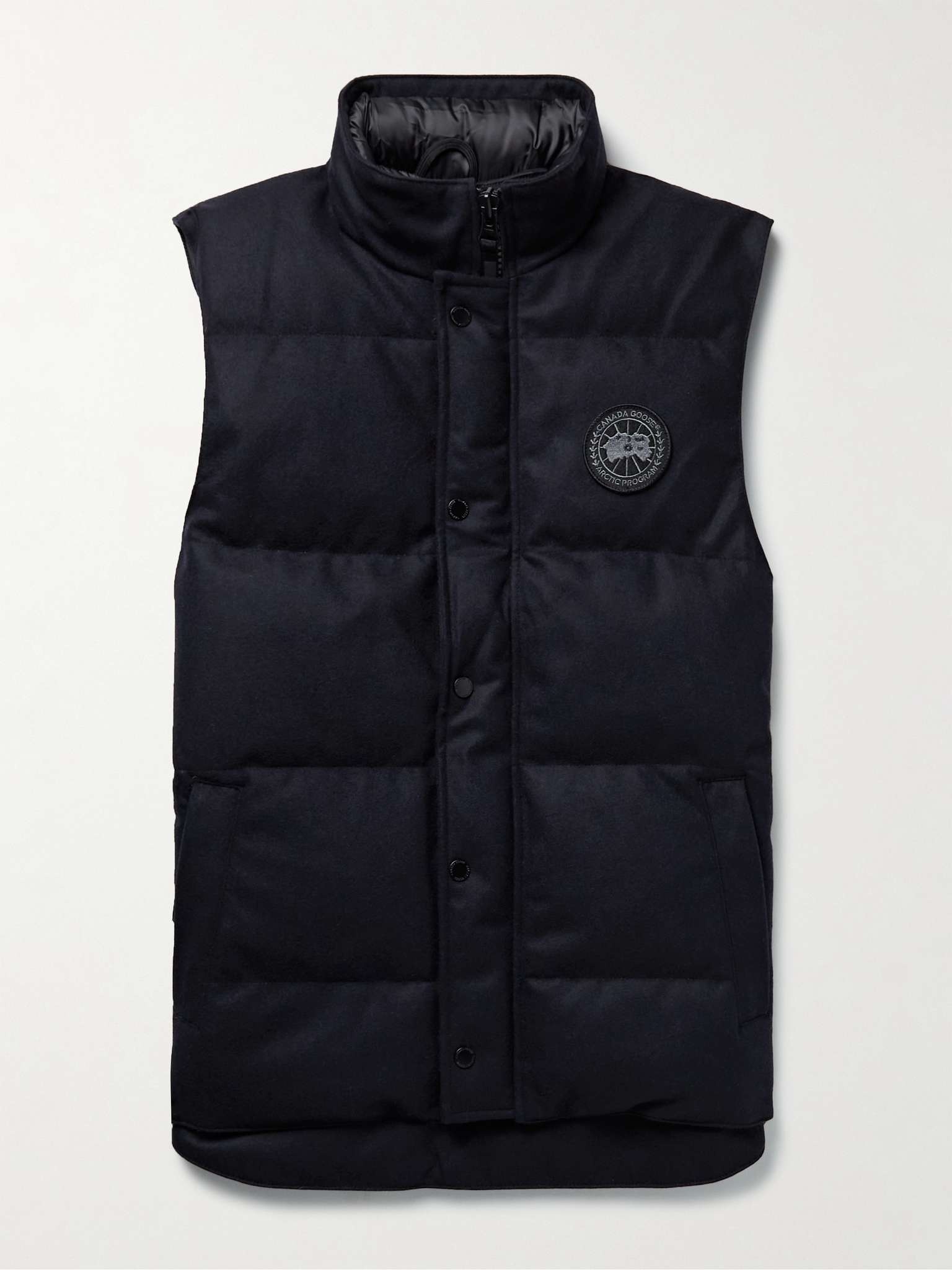 Garson Quilted DynaLuxe Recycled Wool-Blend Down Gilet - 1