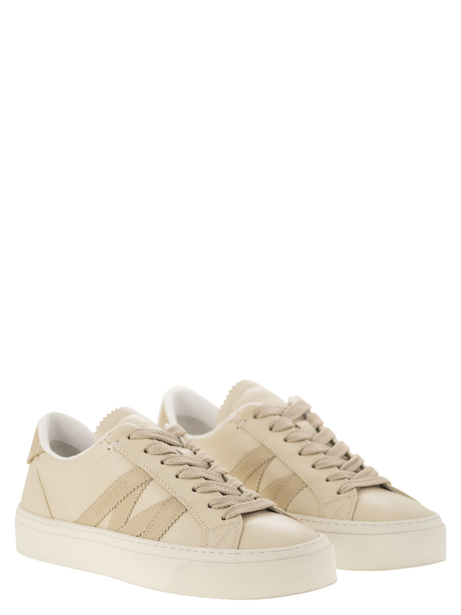 Moncler Women Monaco2 - Leather Trainer - 4