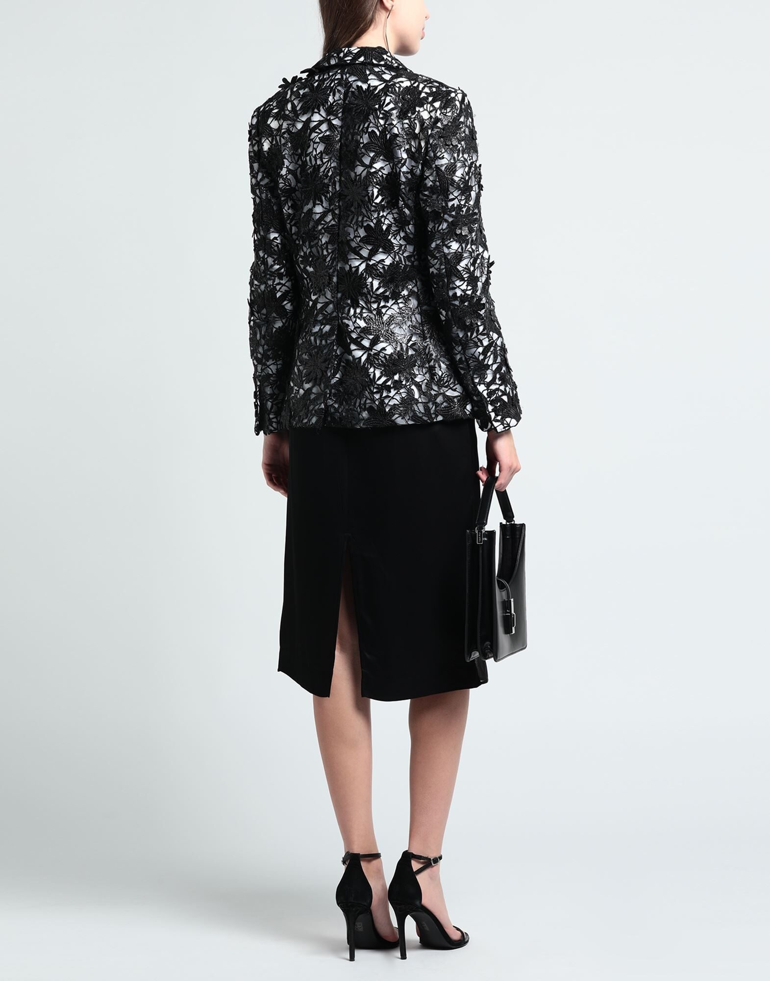 Black Women's Blazer - 4