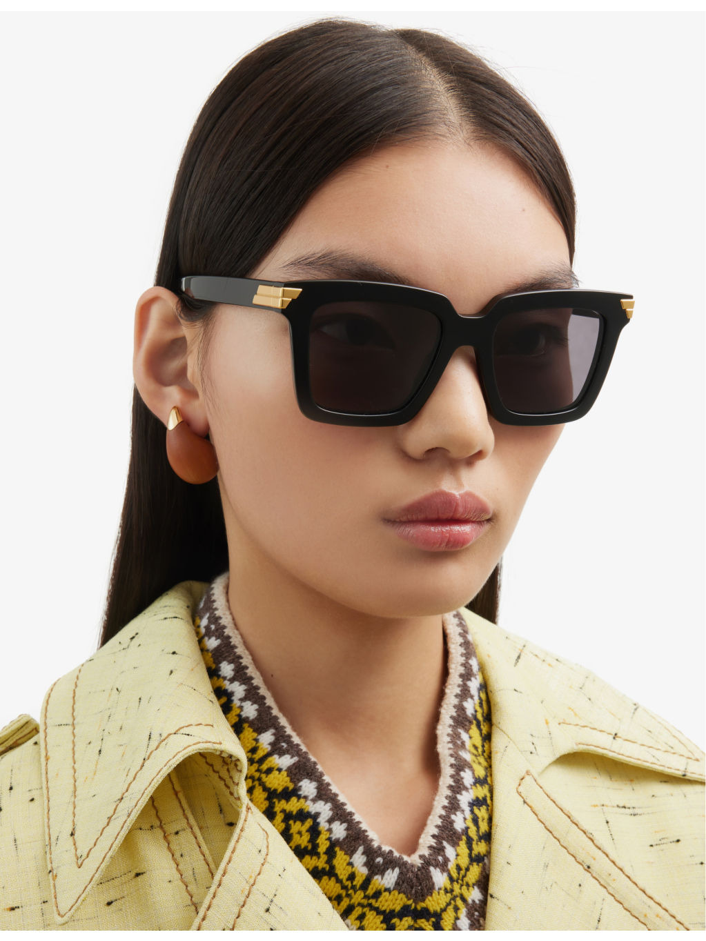 BV1005S square-framed acetate sunglasses - 2
