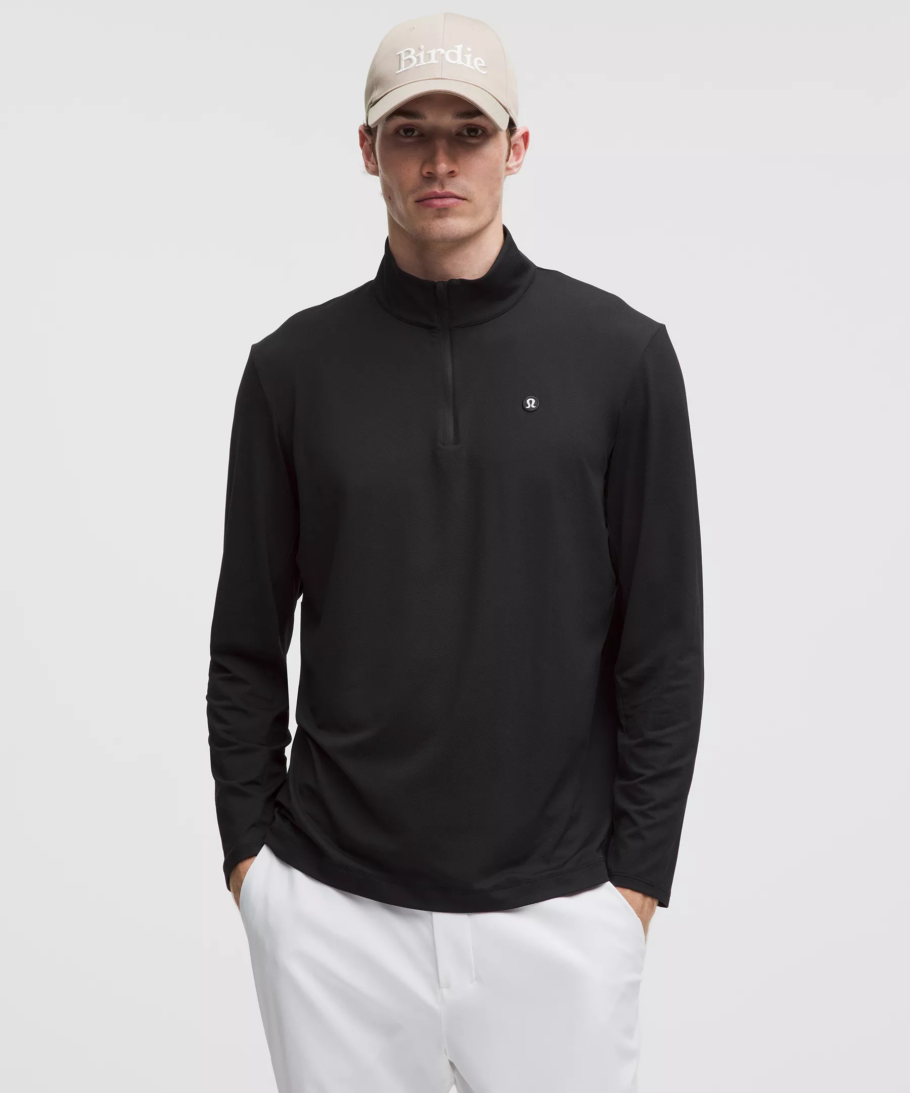 Logo Sport Long-Sleeve Half Zip - 1