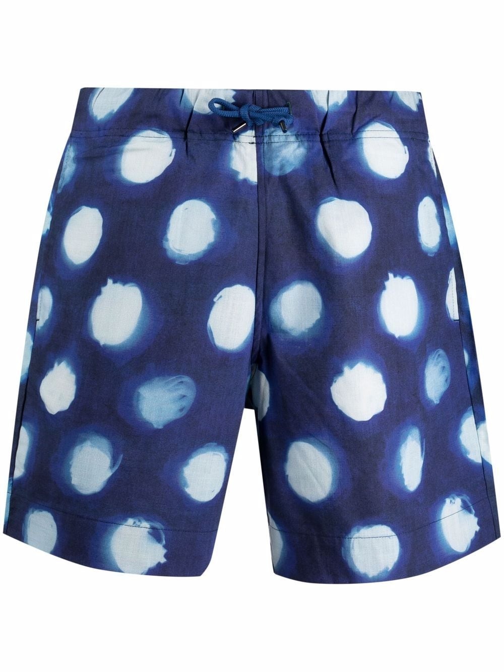 organic cotton dot-print shorts - 1