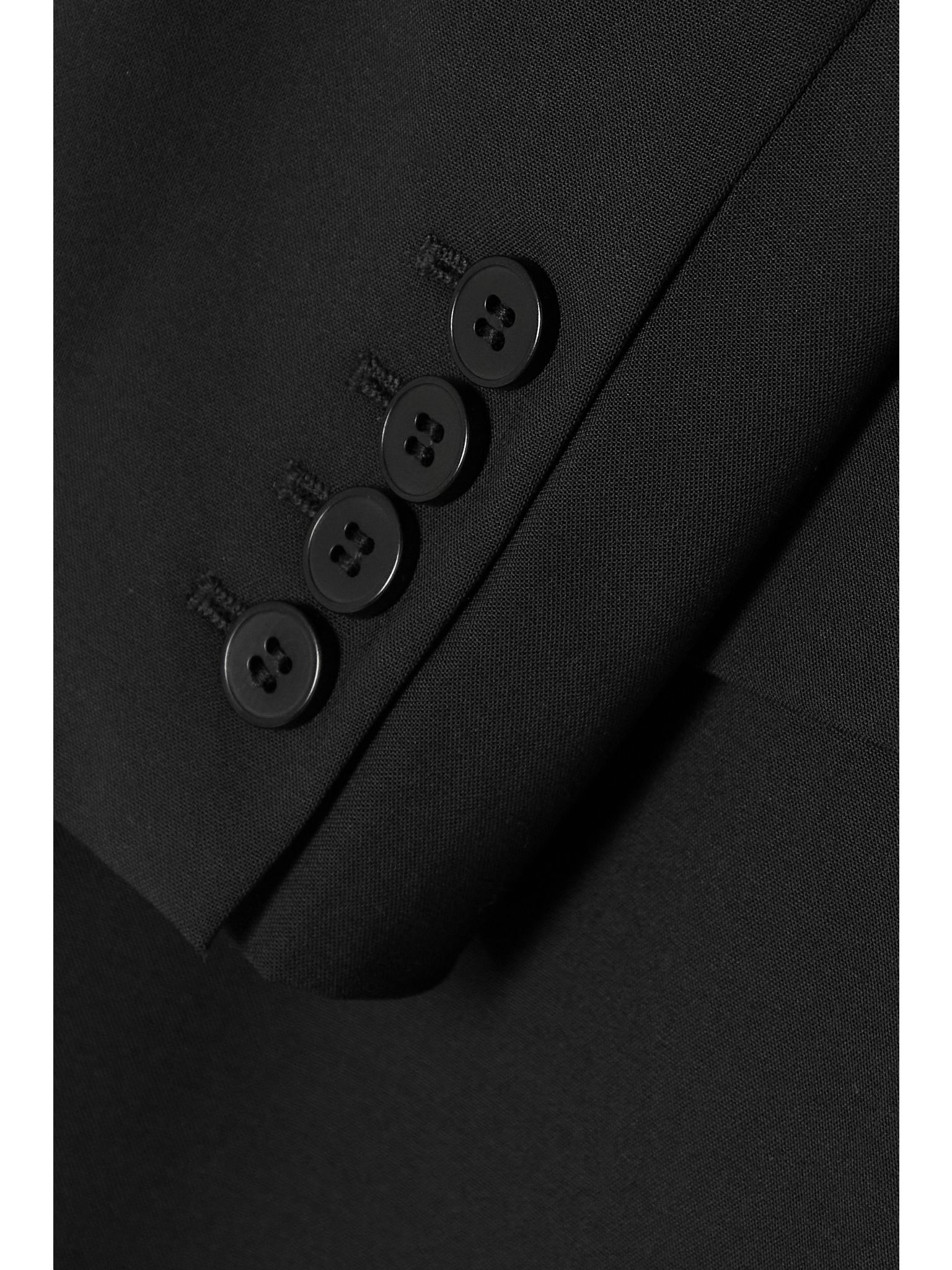 Etiennette grain de poudre wool-blend blazer Black - 4