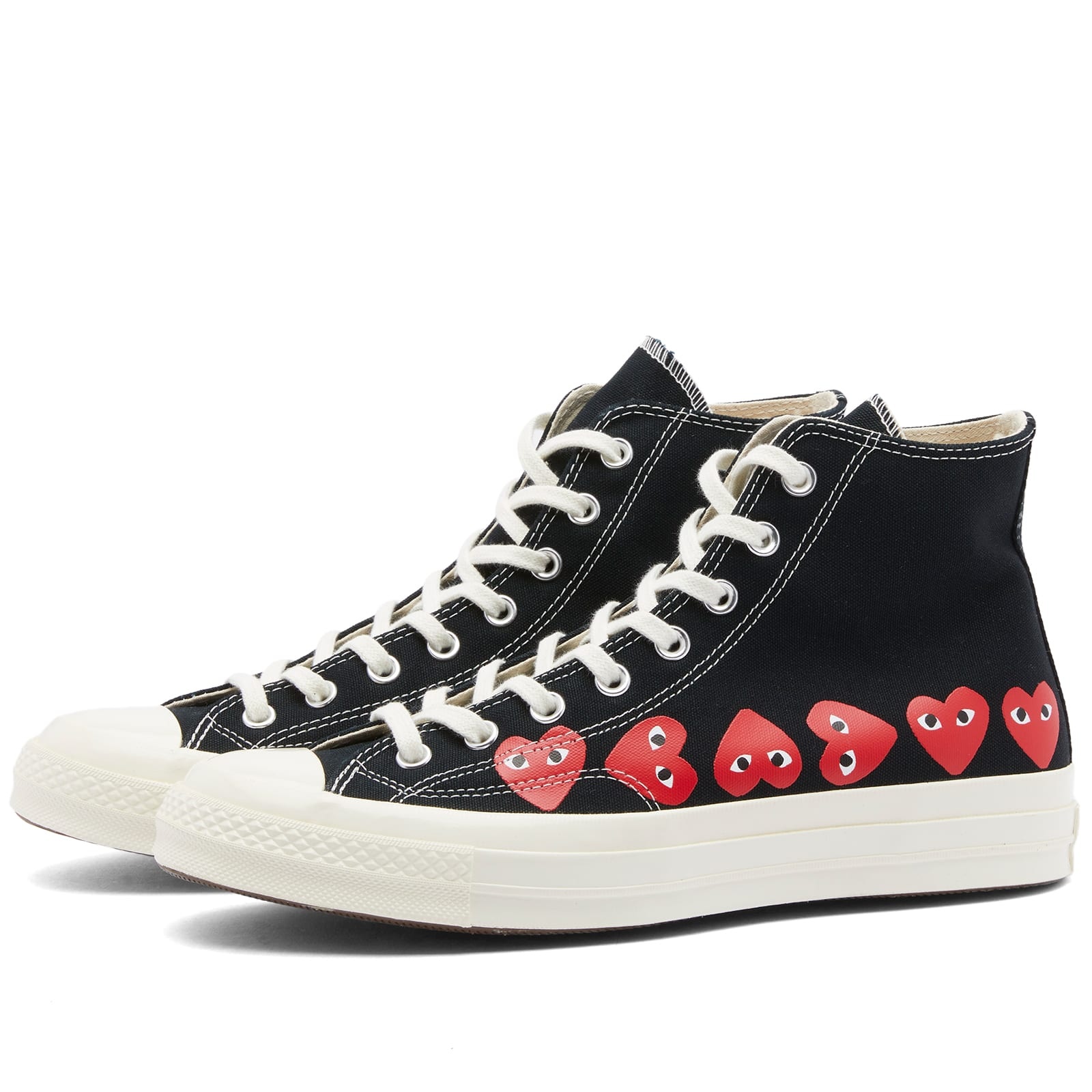 Comme des Garçons Play x Converse Multi Heart High Sneaker - 1