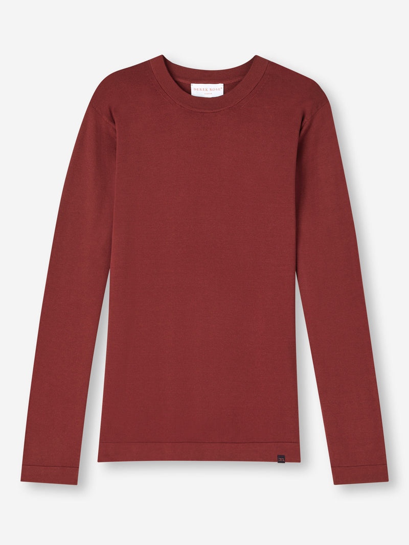 Men's Sweater Jacob Sea Island Cotton Wine - 1