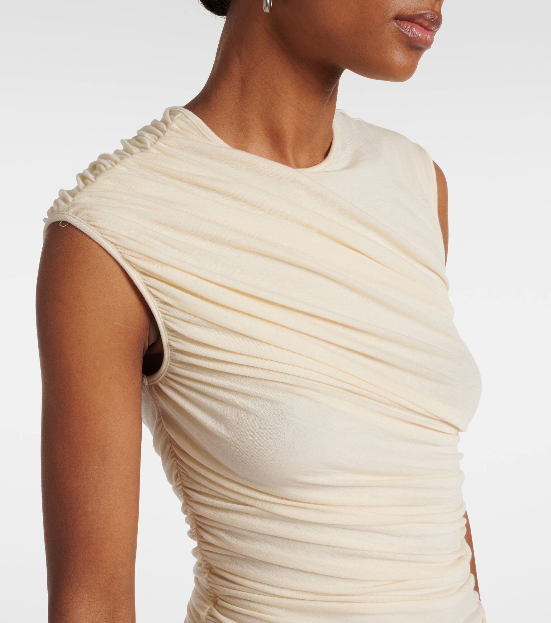 Ester ruched tank top - 4