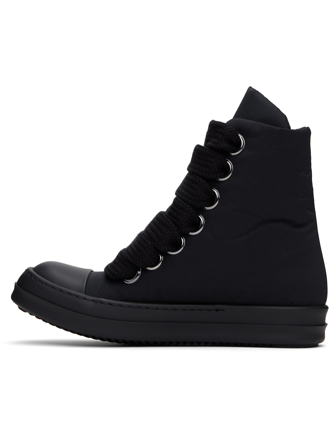 Black Hollywood Jumbo Lace Puffer Sneaks Sneakers - 3