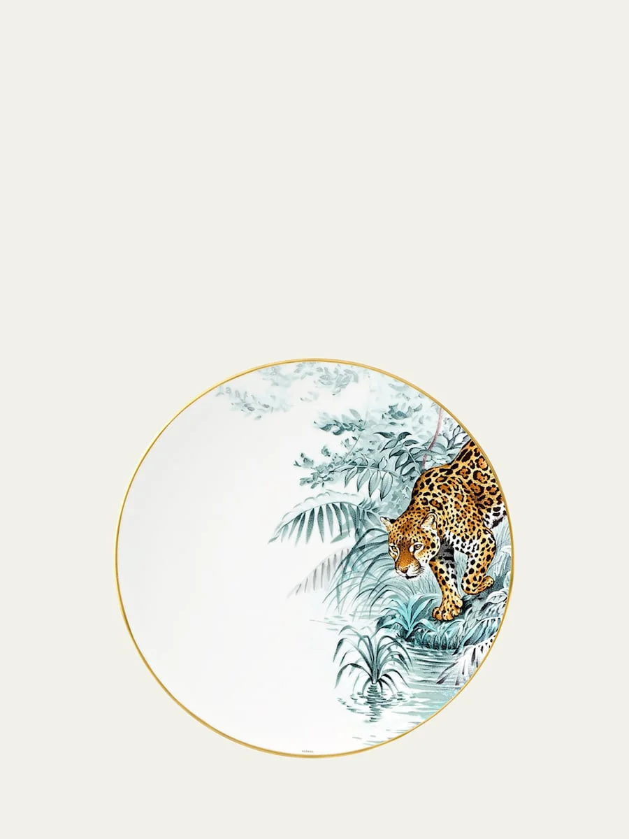 Carnets d'Equateur Jaguar Dinner Plate - 1