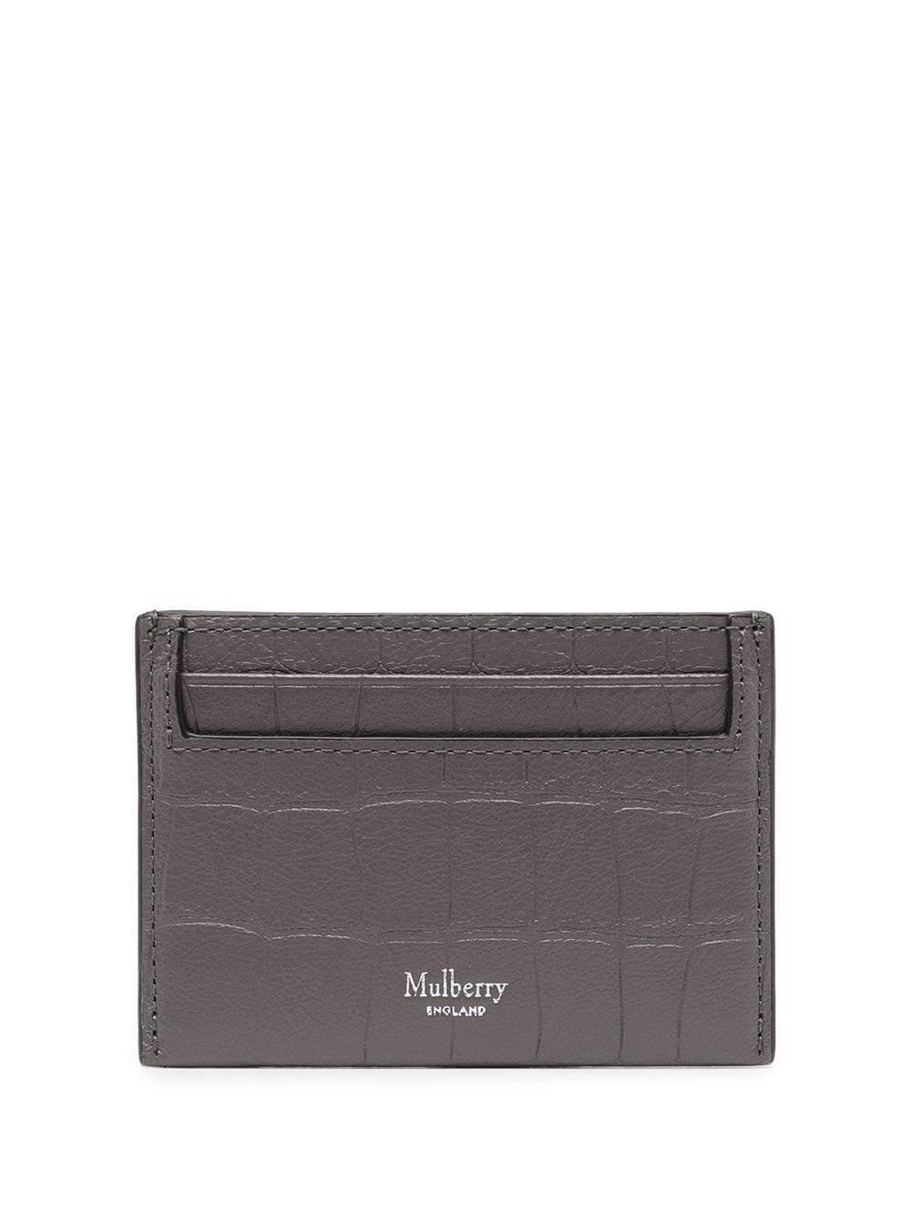 crocodile-effect slip cardholder - 2