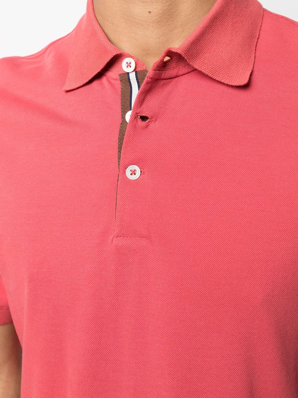 coral polo shirt - 5