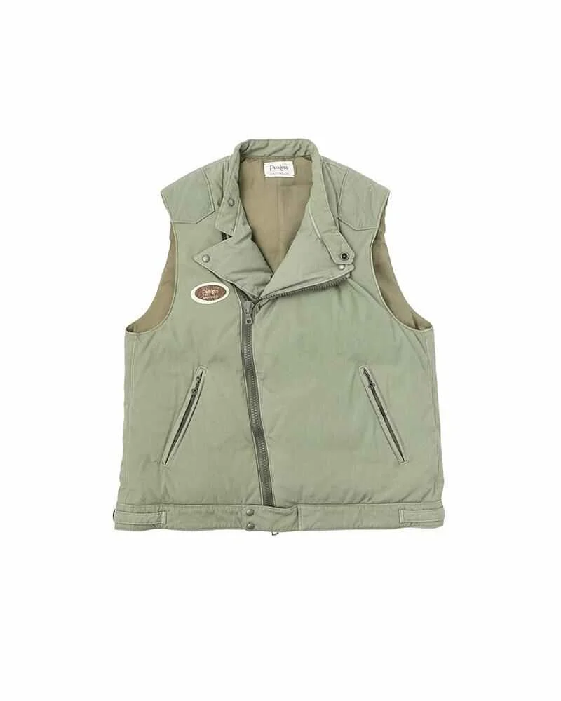 STRABLER III DOWN VEST GREEN - 1