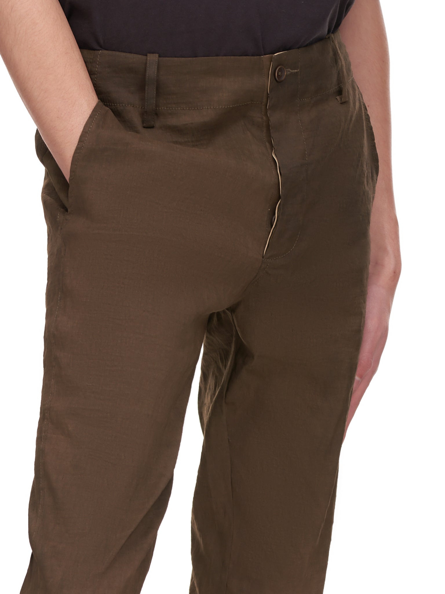 Straight Leg Trousers - 4
