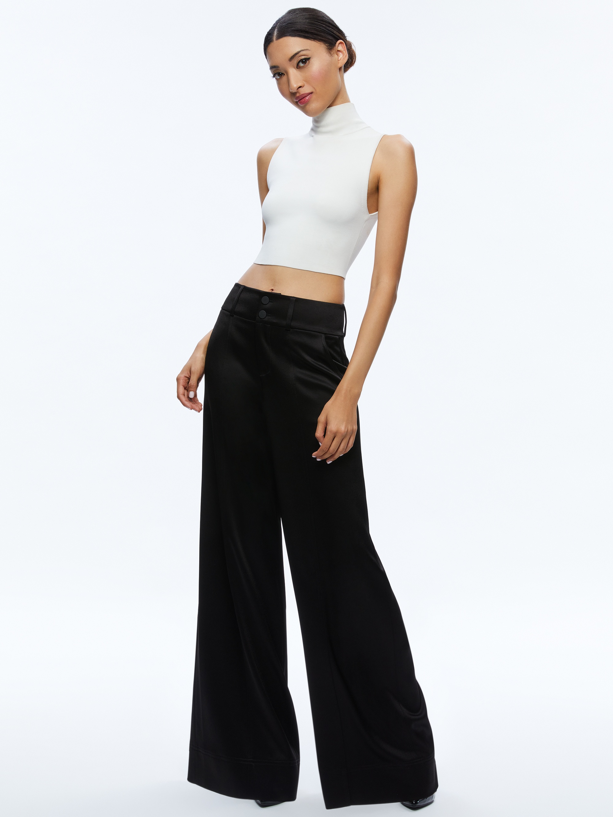 MAME HIGH RISE WIDE LEG PANT - 6