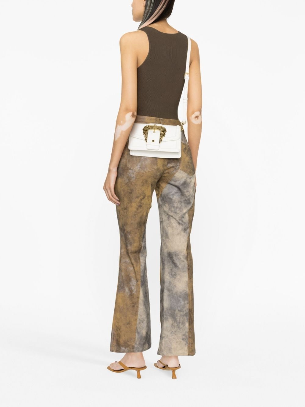 Couture logo-plaque shoulder bag - 2