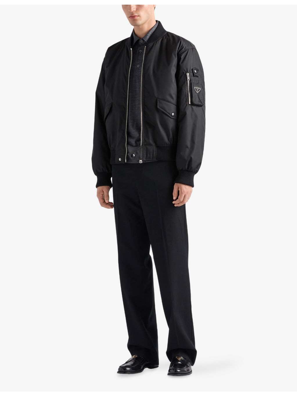 Re-Nylon Shell Bomber Jacket - 2