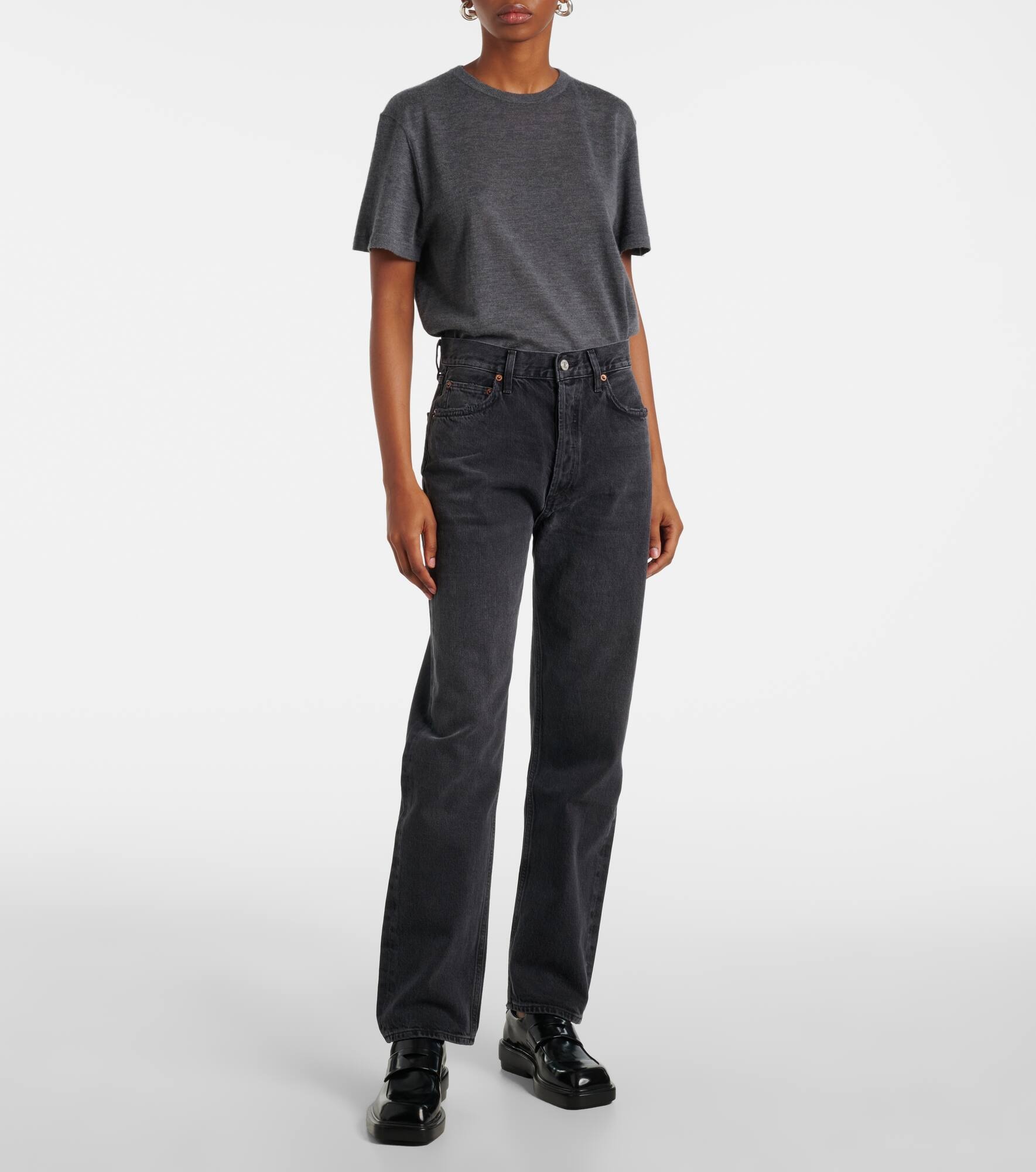 '90s Pinch Waist high-rise straight jeans - 7