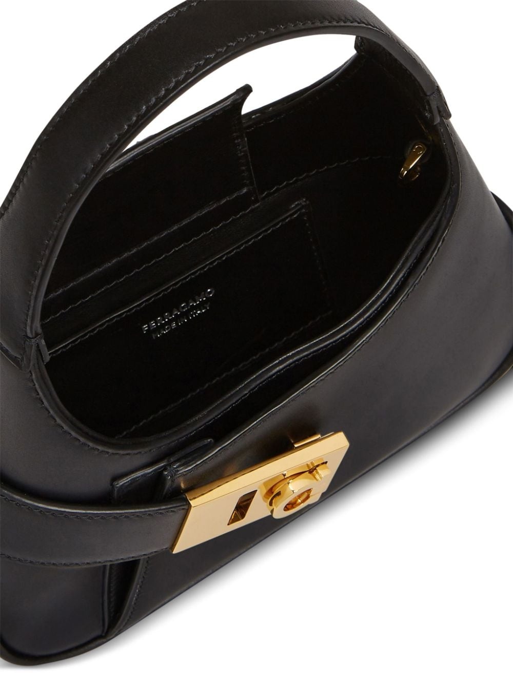 Hobo Gancini-buckle leather minibag - 4