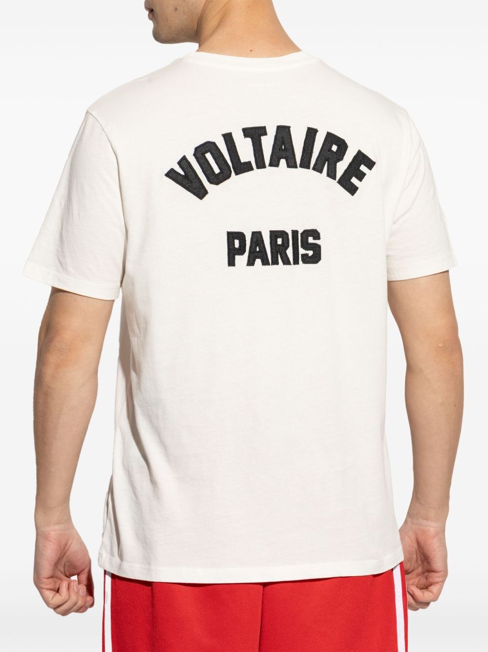 Tommy logo-appliqué T-shirt - 4