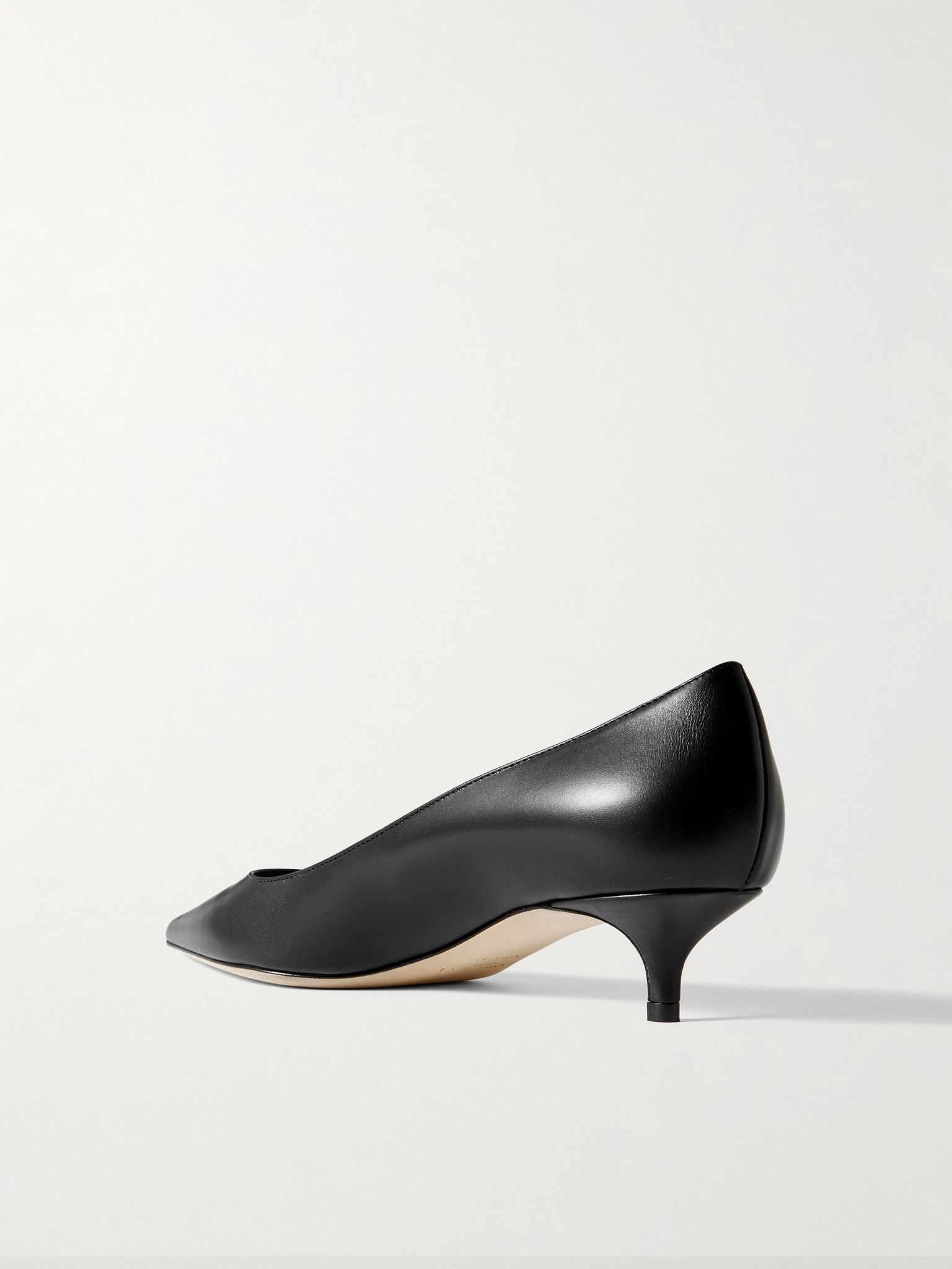 Amelia 30 leather pumps Black - 3