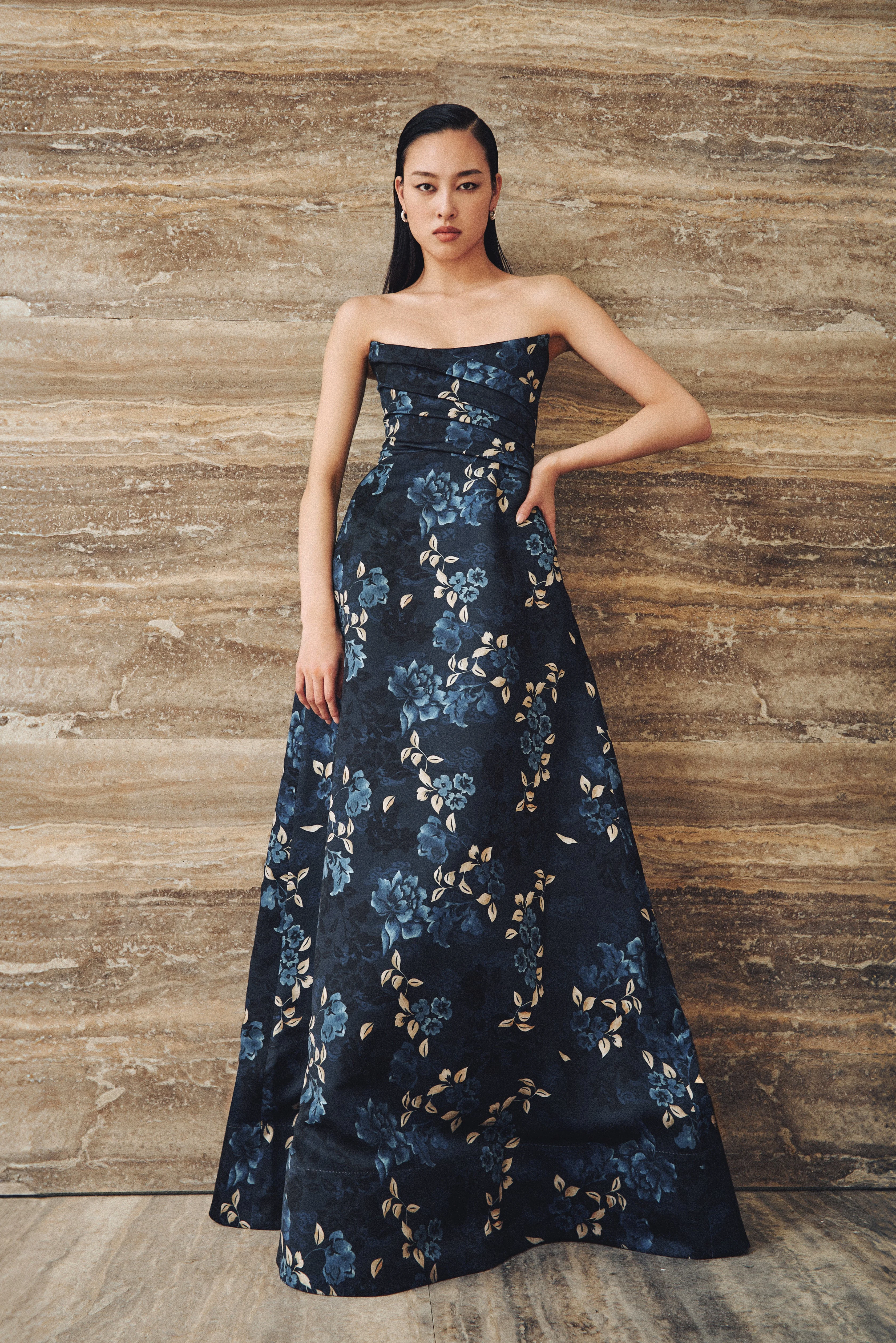 ANIKA SATIN GOWN - 1