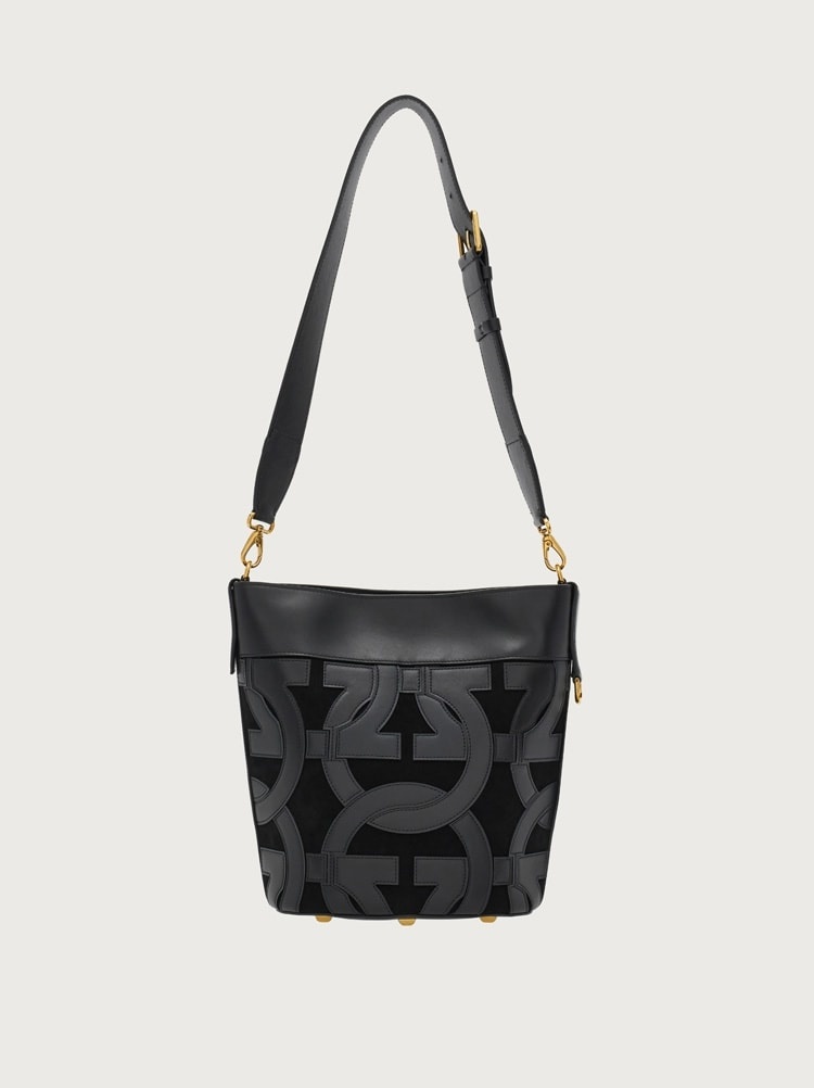 FERRAGAMO STUDIO BUCKET BAG - 4