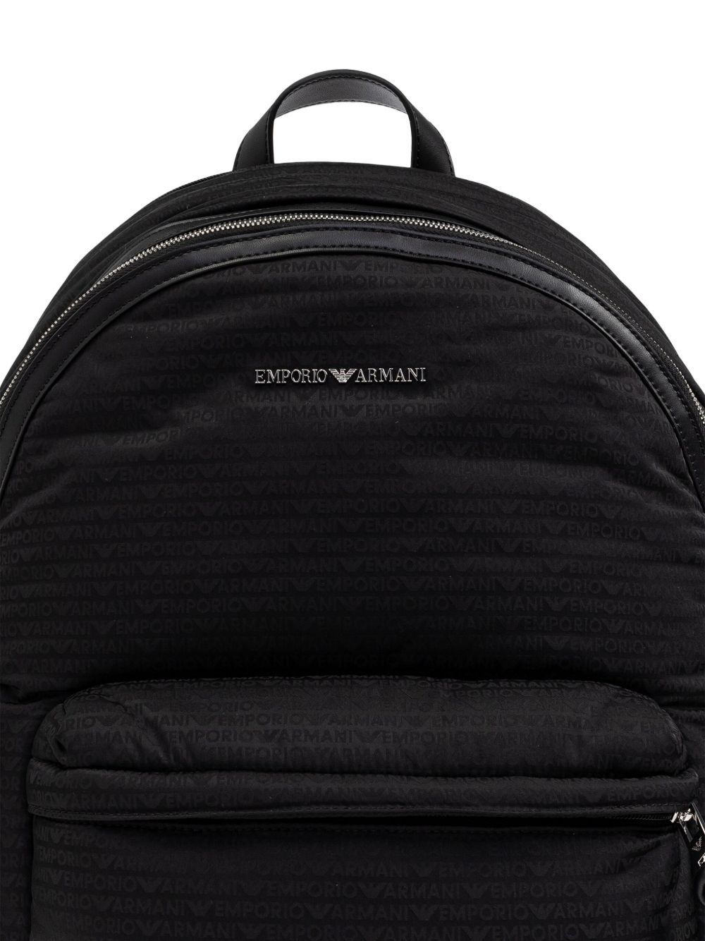 logo-plaque quilted backpack - 6