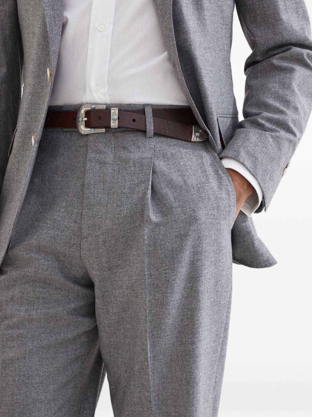 Flannel trousers - 5